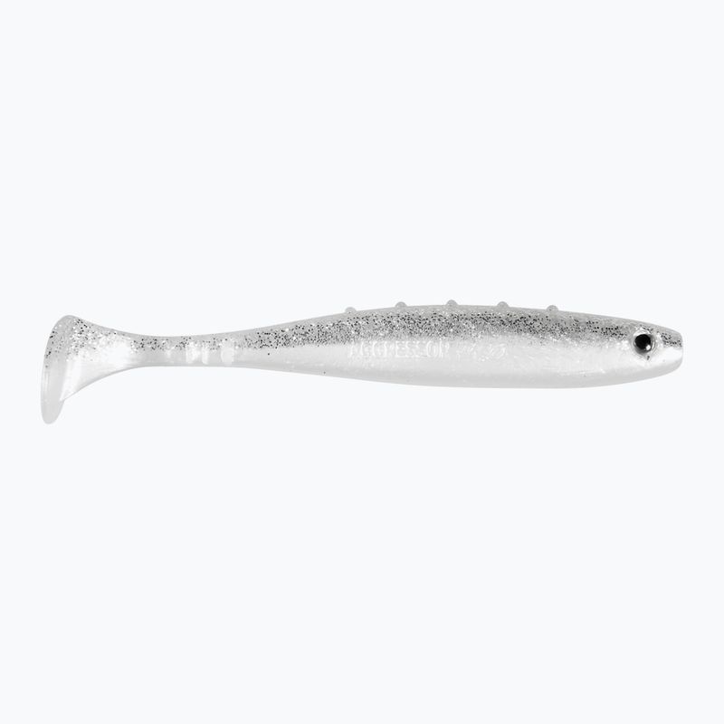 Dragon V-Lures Aggressor Pro gumicsali 3 db. Ezüst csillogás CHE-AG40D-01-910