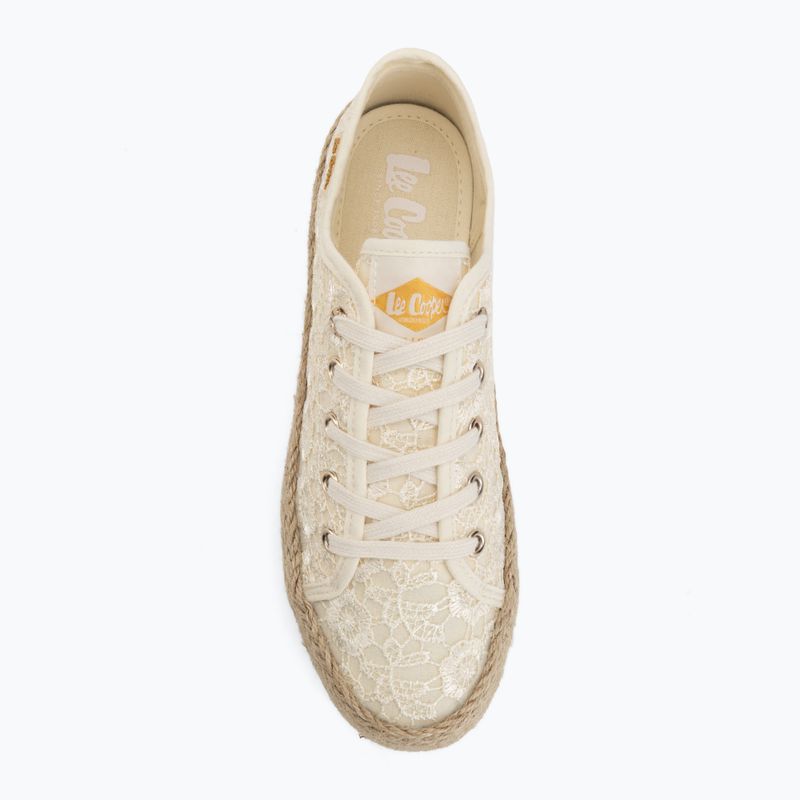 Női espadrilles Lee Cooper LCW-26-31-4328LA beige 5
