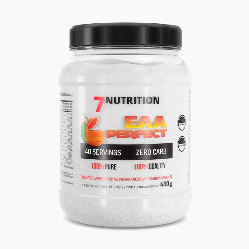 EAA Perfect 7Nutrition aminosavak 480g narancs 7Nu000393