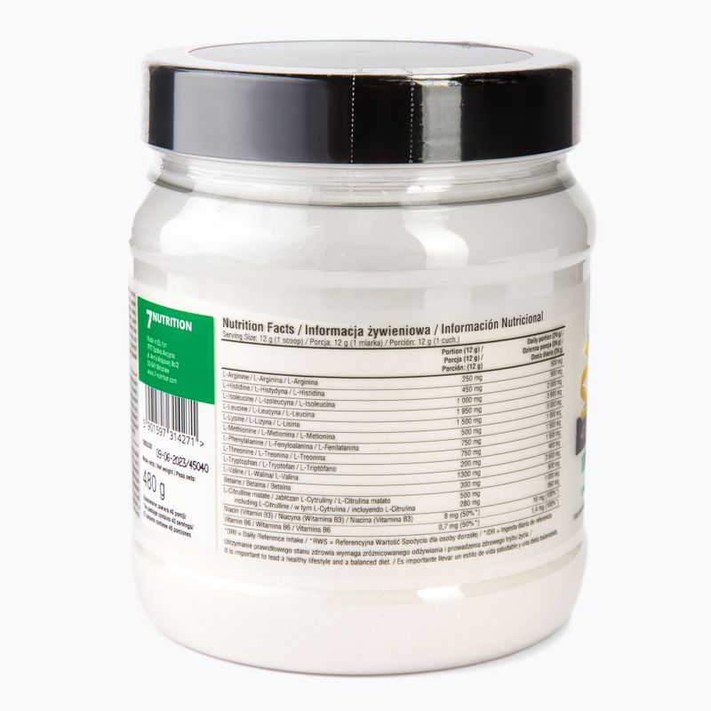 EAA Perfect 7Nutrition aminosavak 480g citrom 7Nu000392 3