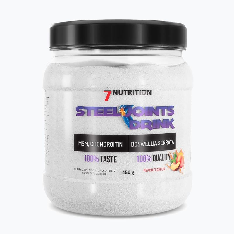 Steel Joints Drink 7Nutrition 450g ízületi regeneráló barack 7Nu000395