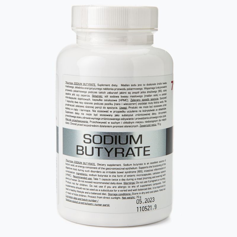 Nátrium-butirát 580mg 7Nutrition béltámogató 100 kapszula 7Nu000416 2
