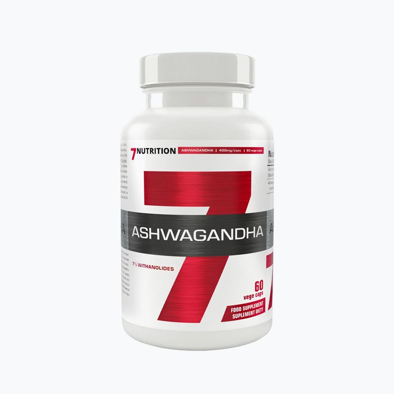 Ashwagandha 7% 7Nutrition teljesítmény 60 kapszula 7Nu000458