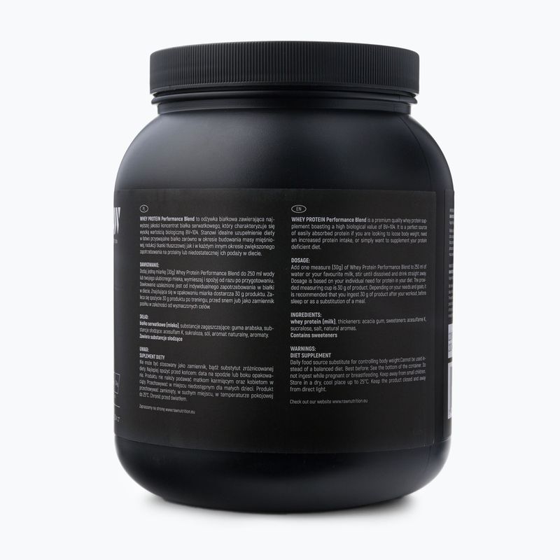 Whey Protein Raw Nutrition 900g vanília WPC-59016 2