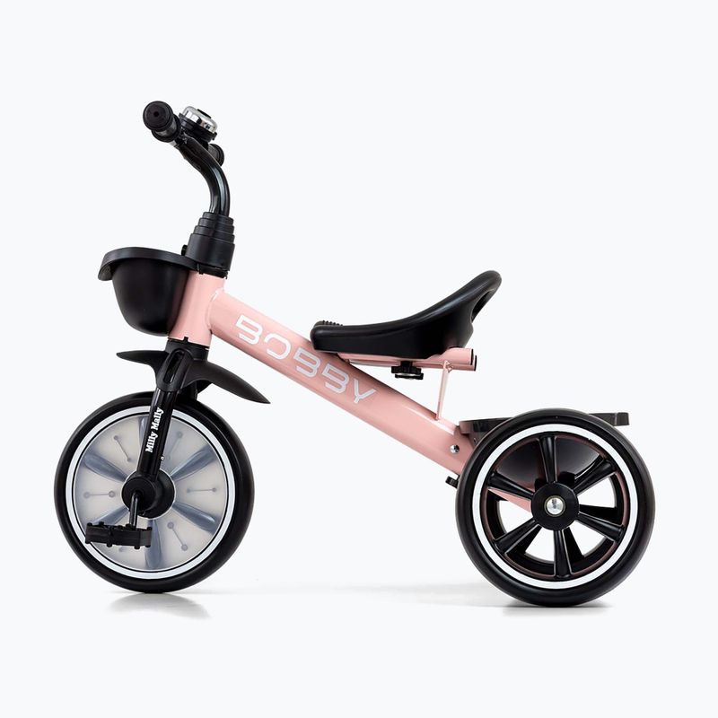 Háromkerekű futóbicikli Milly Mally Bobby pink 3