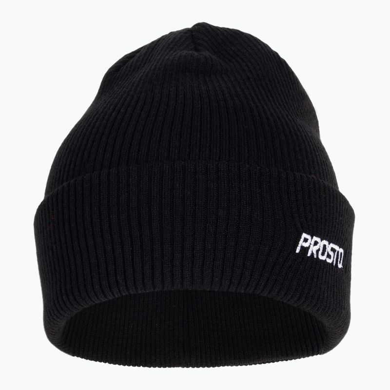 Férfi téli sapka PROSTO Cumul fekete KL222MACC2101U KL222MACC2101U 2