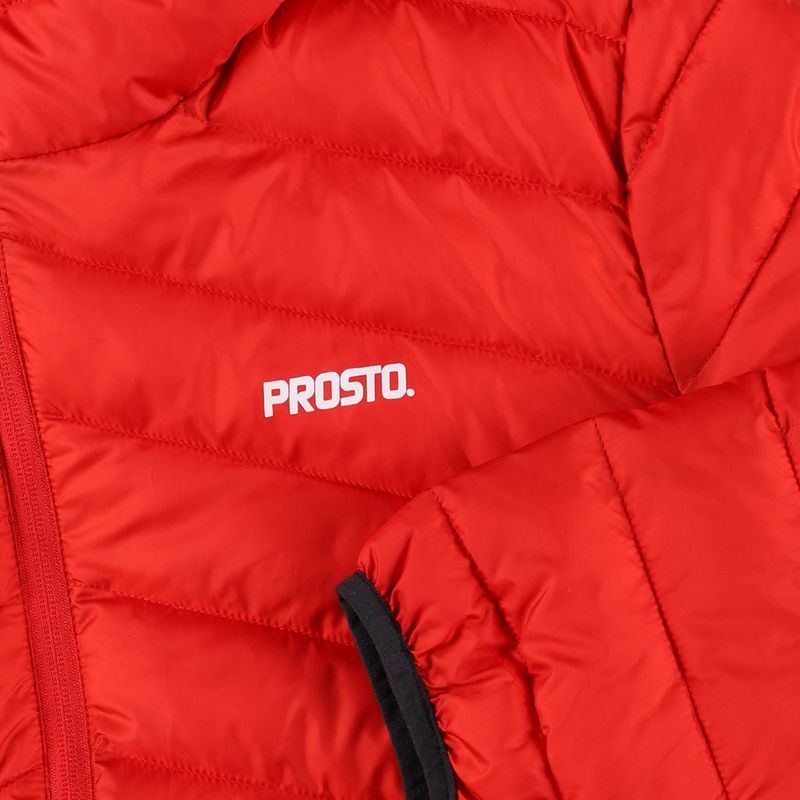 Férfi PROSTO Ultralight télikabát piros 4