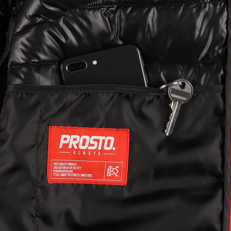 Férfi PROSTO Ultralight télikabát piros 6