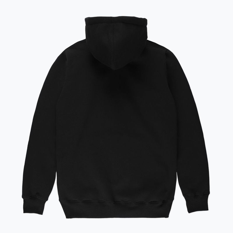 Férfi kapucnis pulóver PROSTO Just black KL222MSWE2181 2
