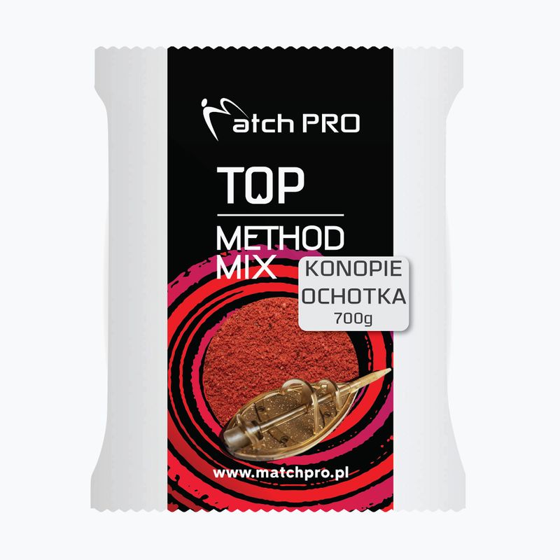 MatchPro Methodmix Ochotka & Hemp fishing groundbait piros 978307