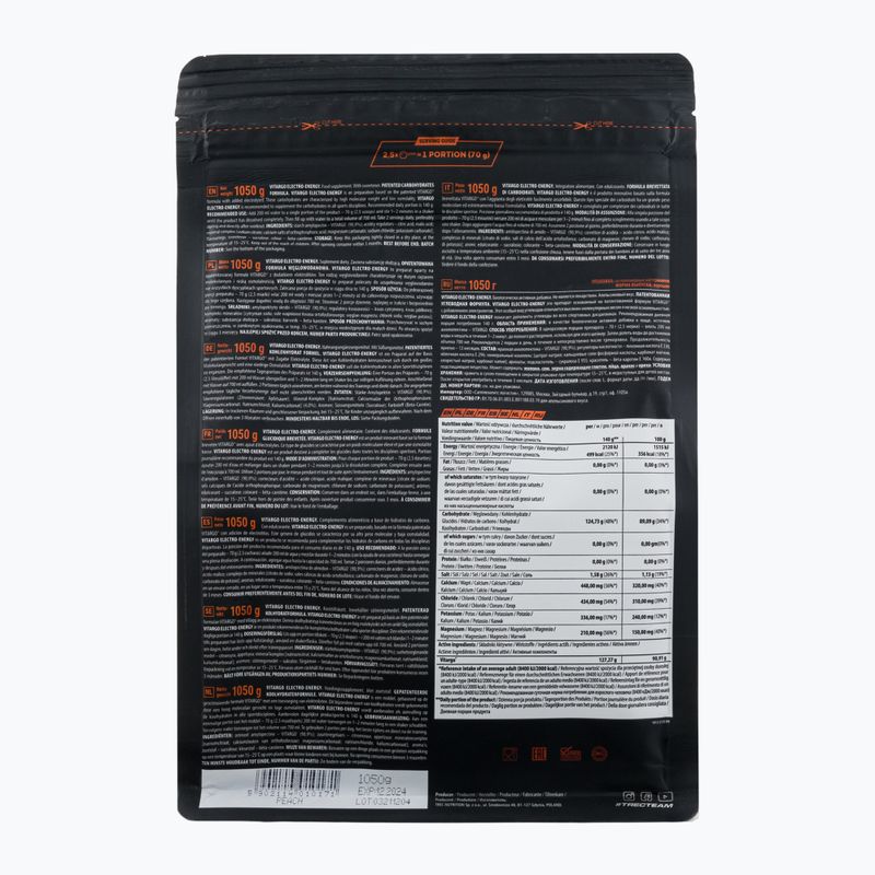 Vitargo Trec szénhidrát 1050g barack TRE/945 2