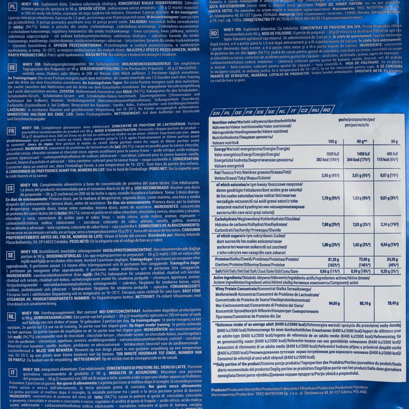 Tejsavó 100 Trec 2000g csokoládé TRE/579#CSOKOLÁT 2