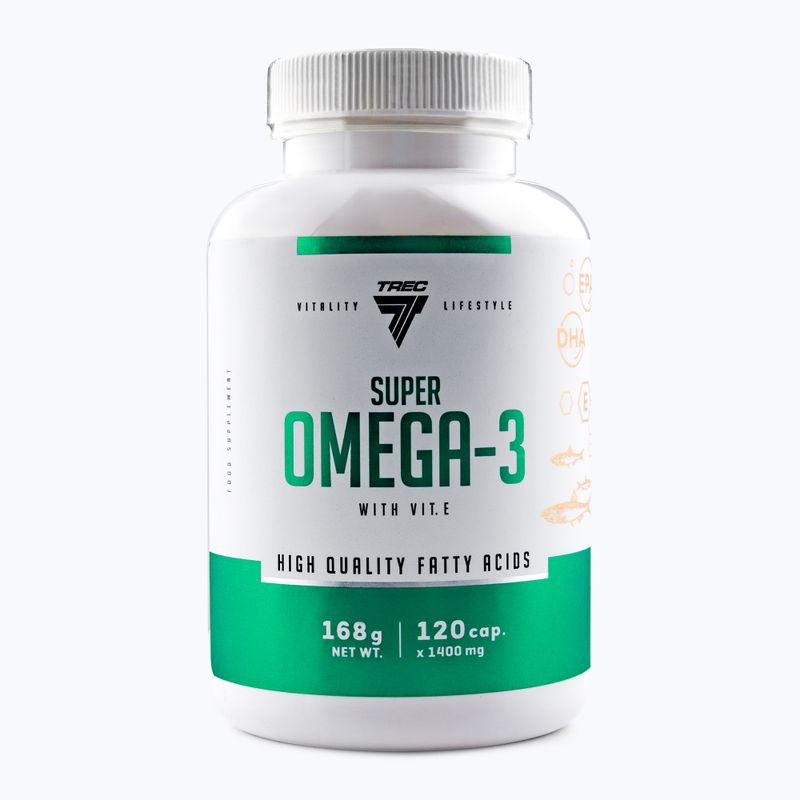 Super Omega 3 Trec zsírsavak 120 kapszula TRE/001