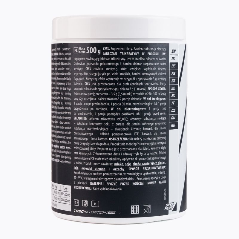 CM3 por Trec kreatin 500g grapefruit TRE/337#GREJP 2