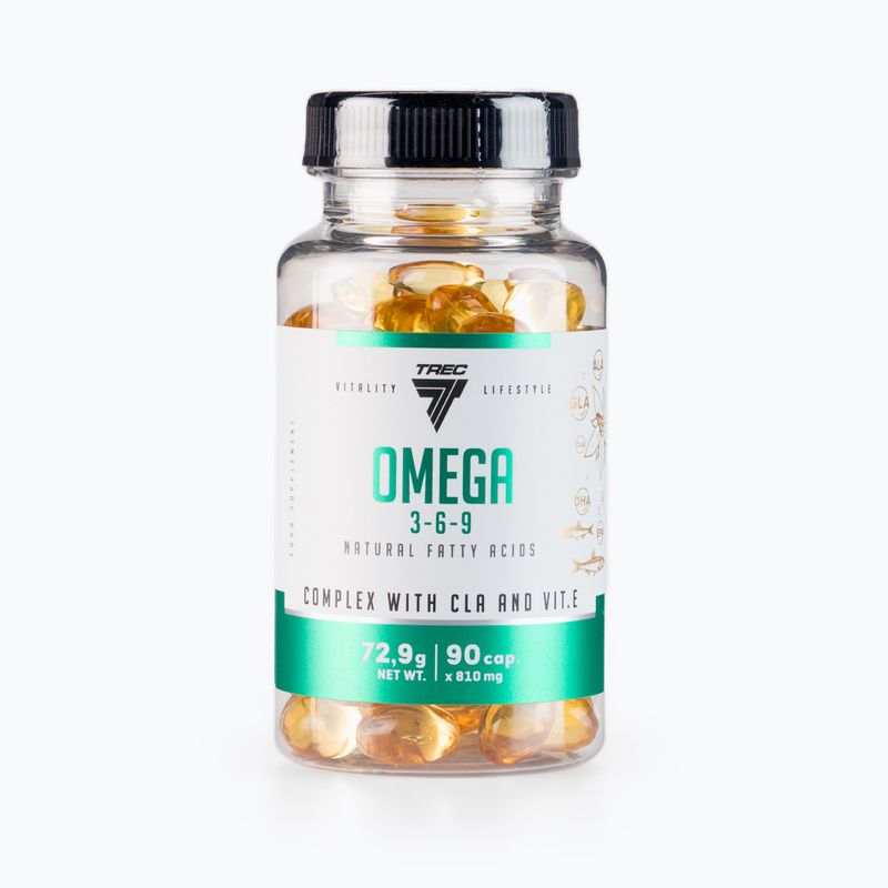 Omega 3-6-9 Trec zsírsavak 90 kapszula TRE/815