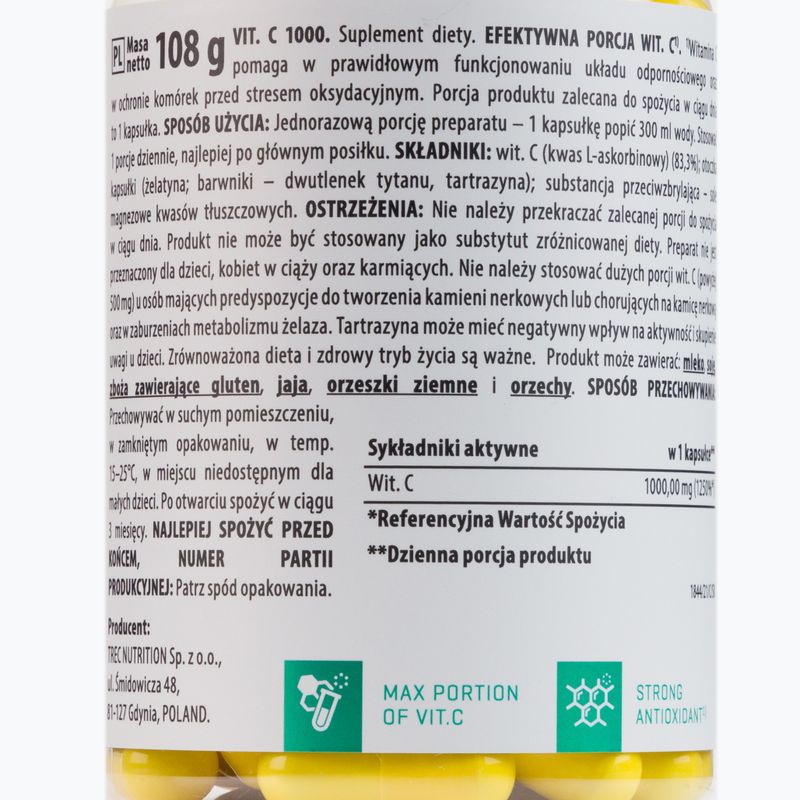 C-vitamin Trec 1000mg C-vitamin 90 kapszula TRE/819 2