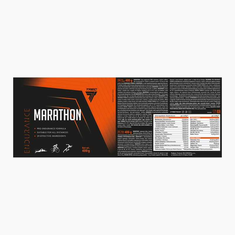 Trec Endu Marathon edzés előtti edzés 400g erdei gyümölcs TRE/915 5
