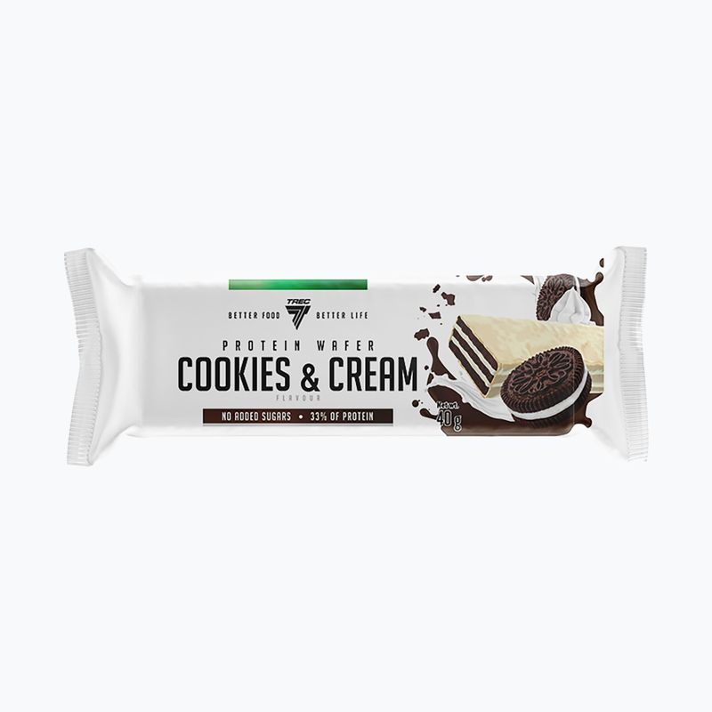 Proteinszelet Trec Protein Wafer 40 g cookie & cream