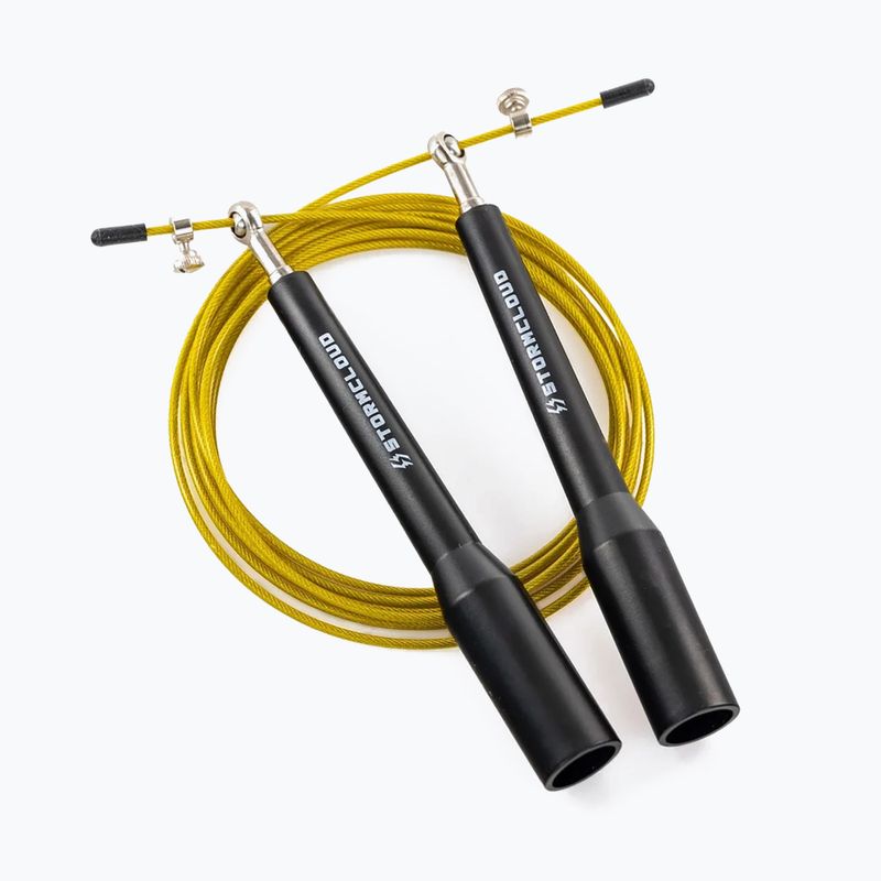 Ugrókötél StormCloud Speed+ Semi-Pro lvl black/yelow 2
