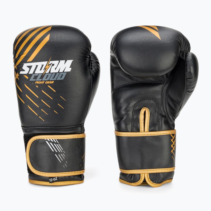 Boxkesztyűk StormCloud Lynx black/gold 2