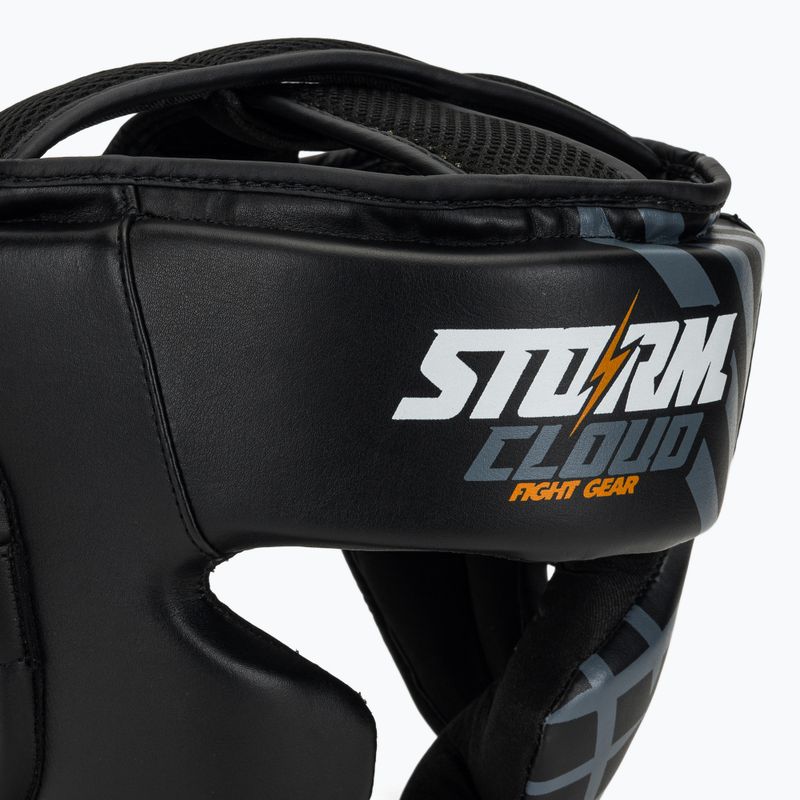 Boksz fejvédő StormCloud Lynx black/grey 4