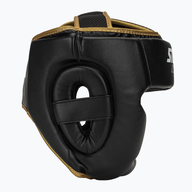 Boksz fejvédő StormCloud Lynx black/gold 2