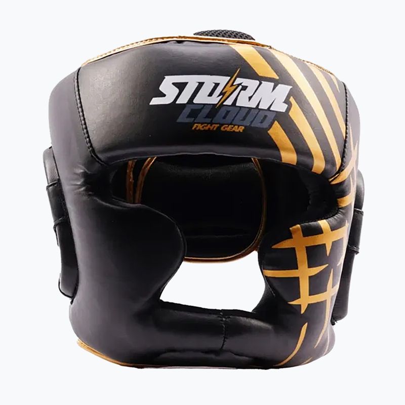 Boksz fejvédő StormCloud Lynx black/gold