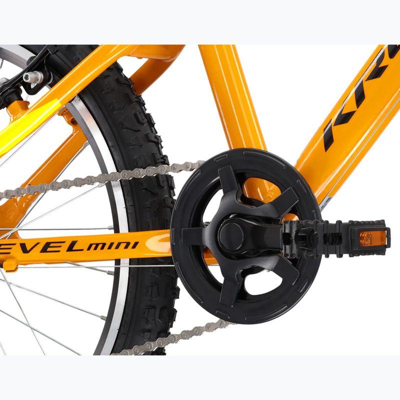 Gyermekkerékpár KROSS Level Mini 2.0 yellow/black/gloss 8