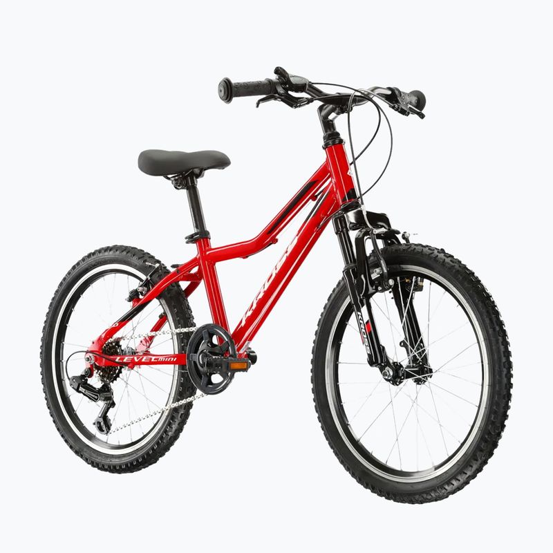 Gyermekkerékpár KROSS Level Mini 2.0 red/black/gloss 2