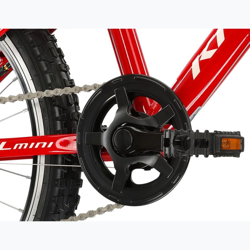 Gyermekkerékpár KROSS Level Mini 2.0 red/black/gloss 8