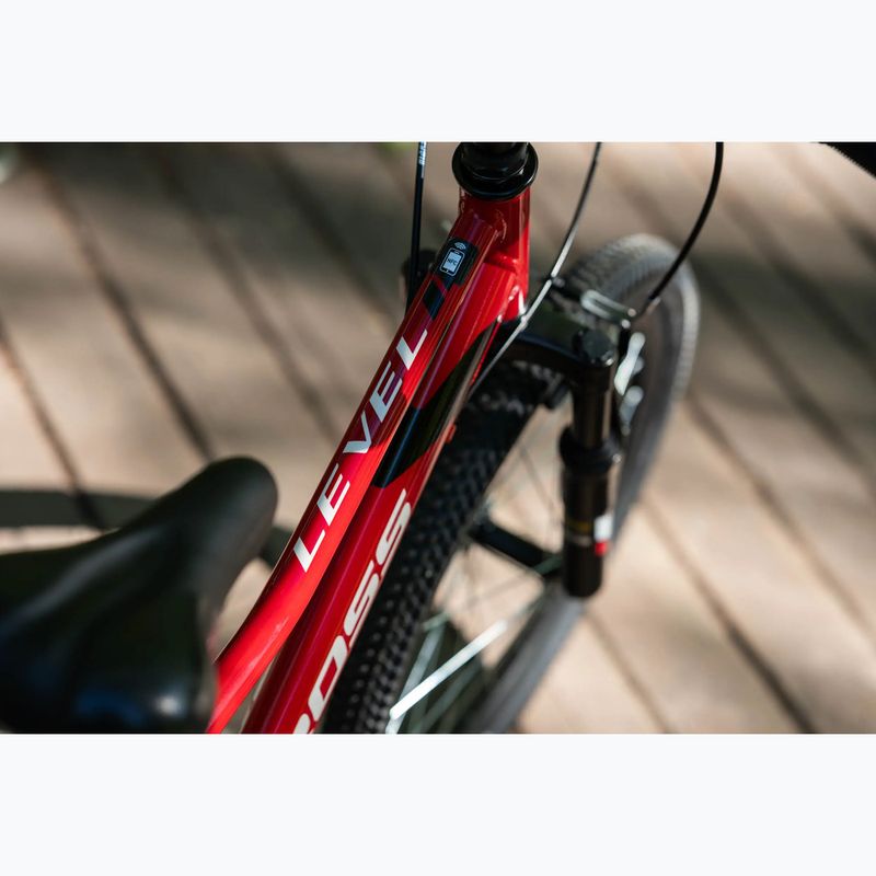 Gyermekkerékpár KROSS Level Mini 2.0 red/black/gloss 15