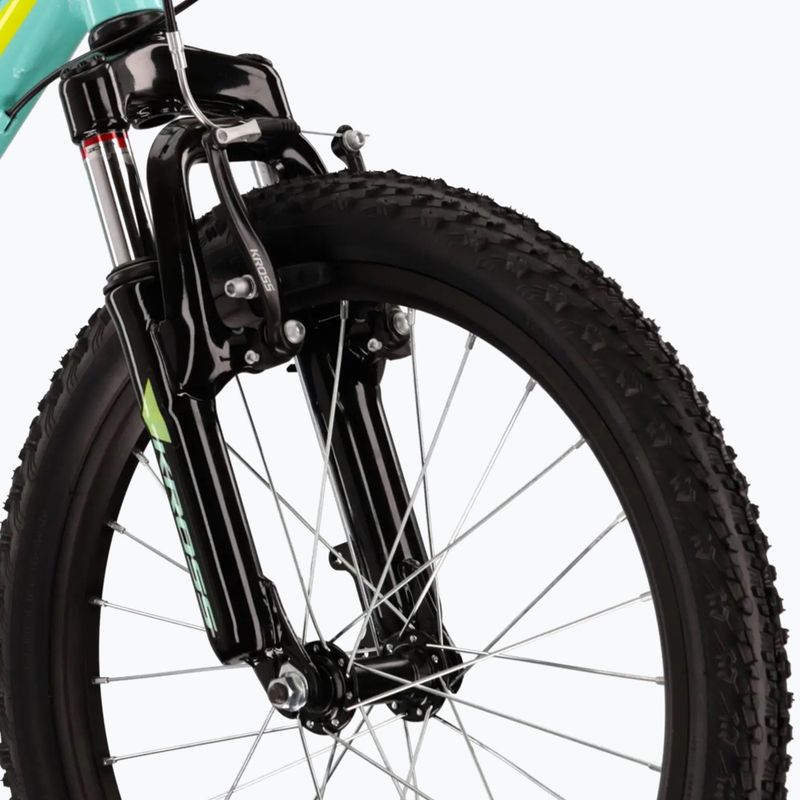 Gyermekkerékpár KROSS Lea Mini 2.0 celadon/lime/gloss 5