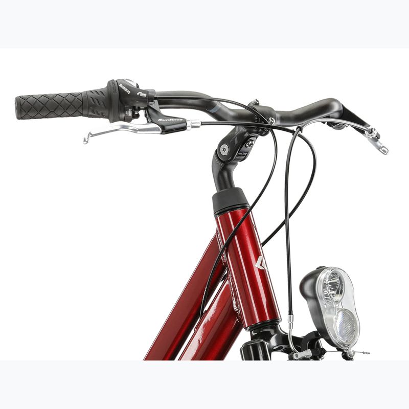 Városi kerékpár KROSS Sentio 1.0 ruby/grey/gloss 4