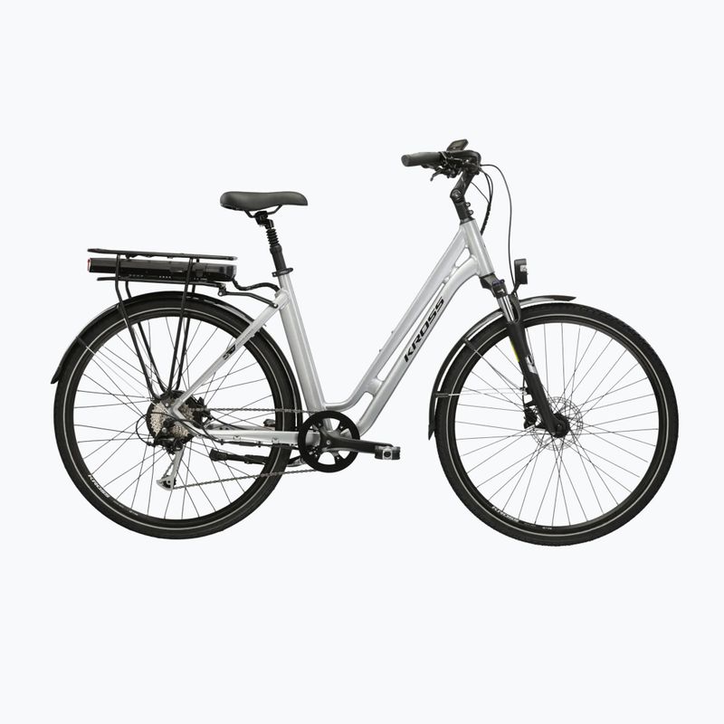 Elektromos kerékpár KROSS Sentio Hybrid 2.0 el. 504 Wh silver/black/gloss