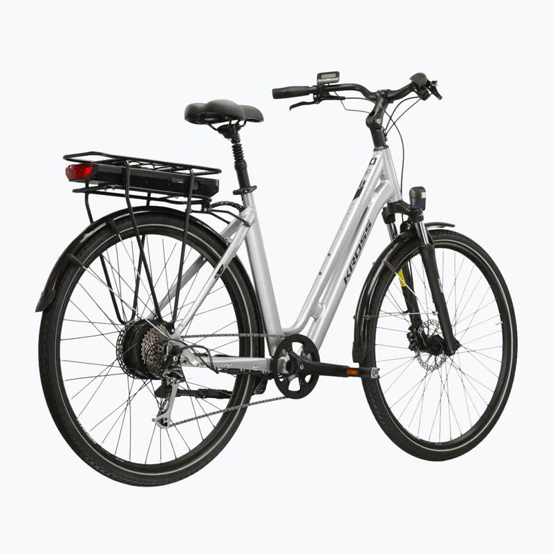 Elektromos kerékpár KROSS Sentio Hybrid 2.0 el. 504 Wh silver/black/gloss 3