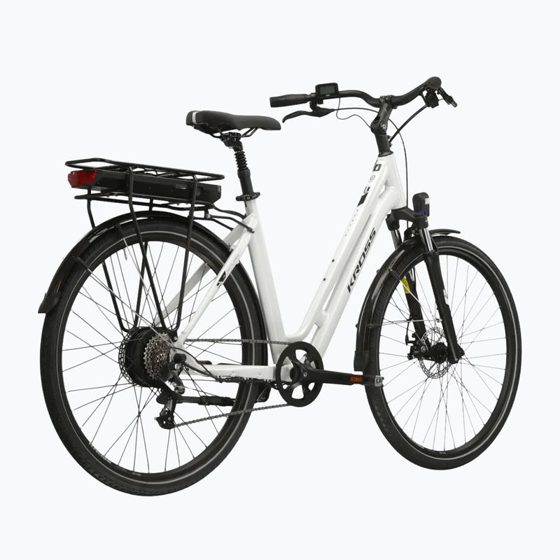 Elektromos kerékpár KROSS Sentio Hybrid 1.0 el. 504 Wh pearl/black/gloss 3