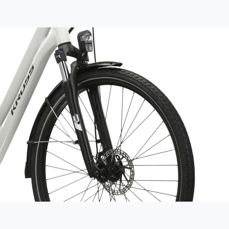 Elektromos kerékpár KROSS Sentio Hybrid 1.0 el. 504 Wh pearl/black/gloss 6