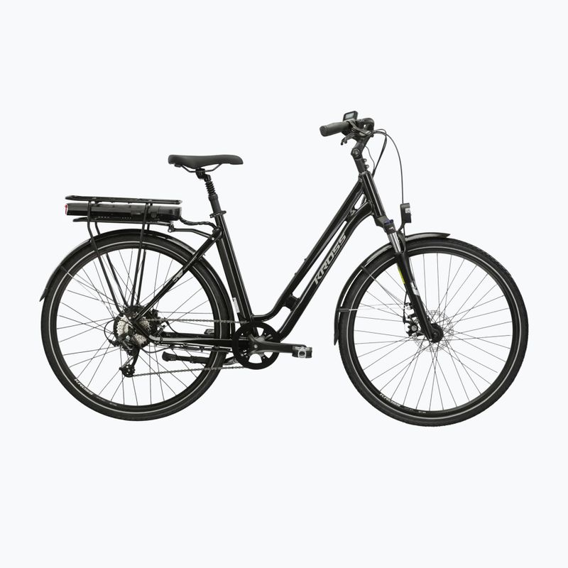 Elektromos kerékpár KROSS Sentio Hybrid 1.0 el. 504 Wh black/silver/gloss