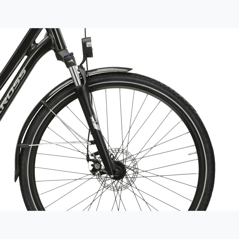 Elektromos kerékpár KROSS Sentio Hybrid 1.0 el. 504 Wh black/silver/gloss 7