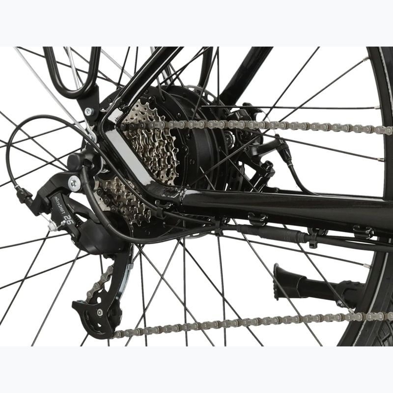 Elektromos kerékpár KROSS Sentio Hybrid 1.0 el. 504 Wh black/silver/gloss 11