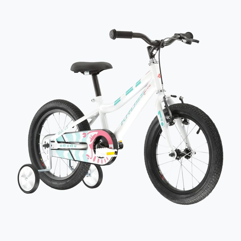 Gyermekkerékpár KROSS Mini 3.0 white/mint/gloss 2