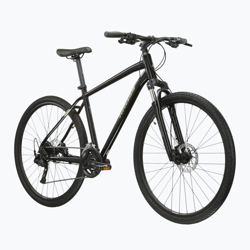 Cross kerékpár KROSS Evado 5.0 black/green/gloss 2