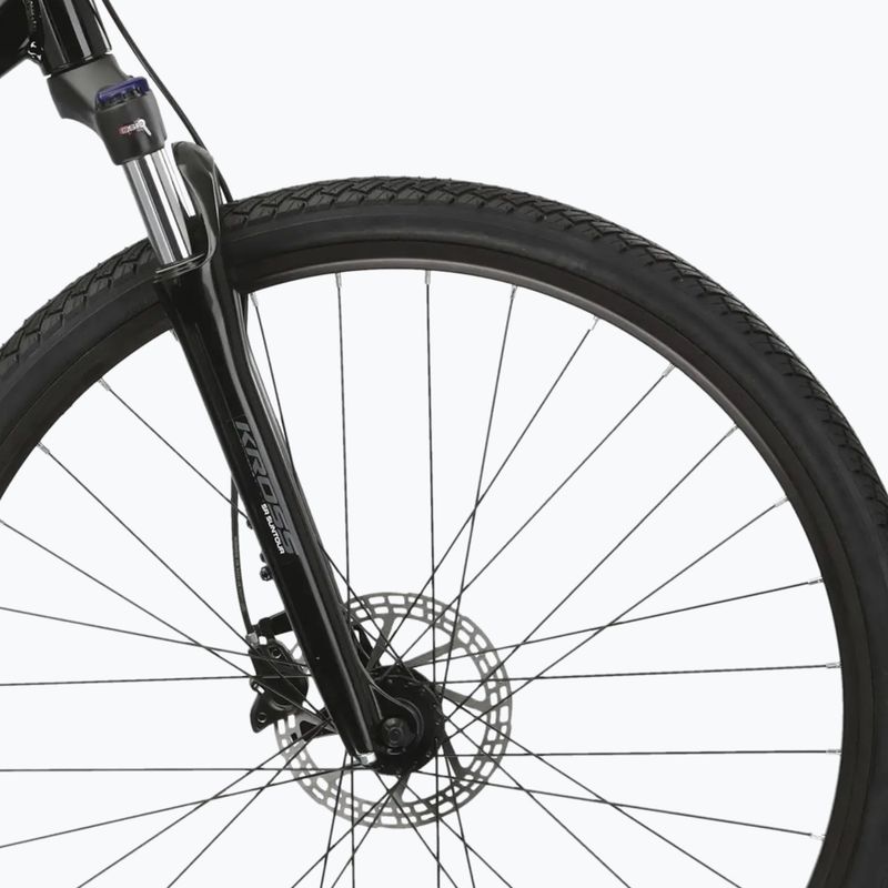 Cross kerékpár KROSS Evado 5.0 black/green/gloss 6