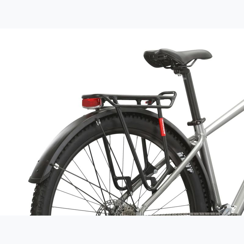 Hegyi kerékpár KROSS Hexagon 4.0 EQ 27,5" silver/green/gloss 11