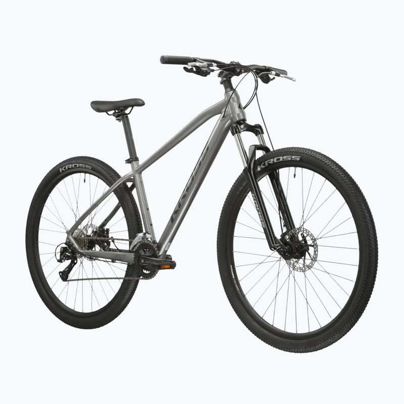 Hegyi kerékpár KROSS Hexagon 3.0 27,5" 2024 grey/navy/gloss 2