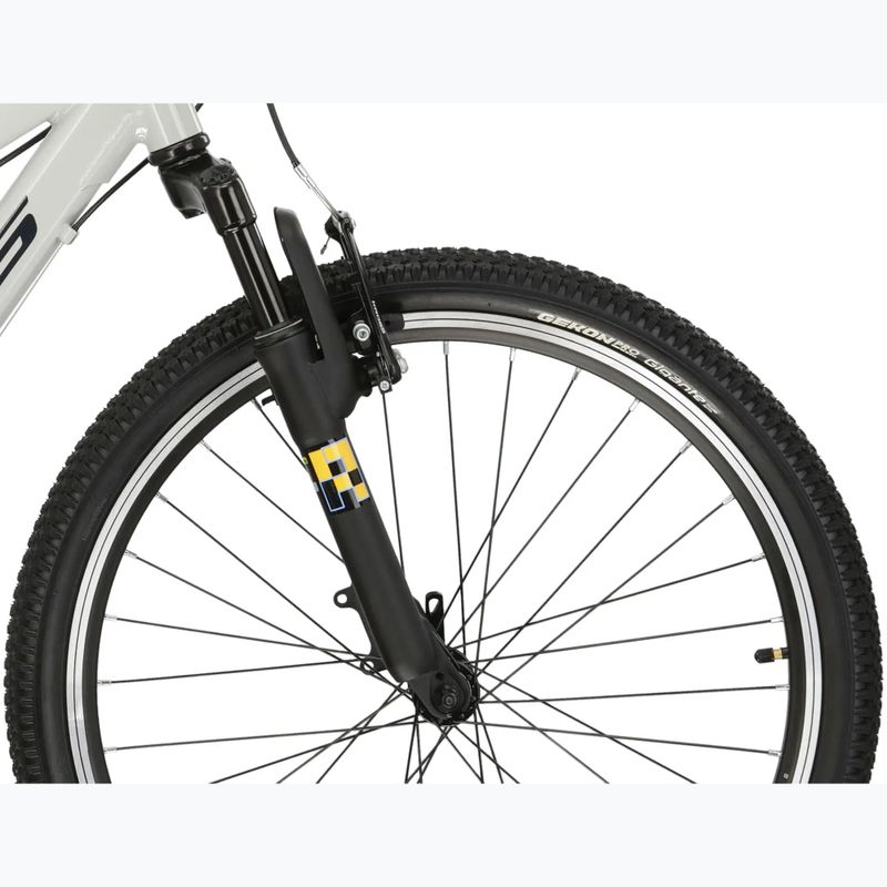 Gyermekkerékpár KROSS Dust Jr 1.0 grey/black/gloss 6