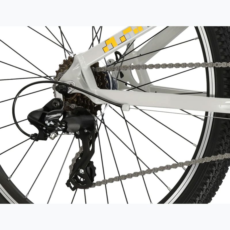 Gyermekkerékpár KROSS Dust Jr 1.0 grey/black/gloss 7