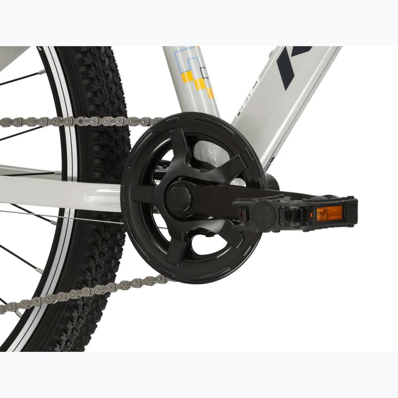 Gyermekkerékpár KROSS Dust Jr 1.0 grey/black/gloss 8