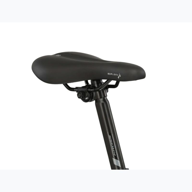 Gyermekkerékpár KROSS Dust Jr 1.0 grey/black/gloss 10