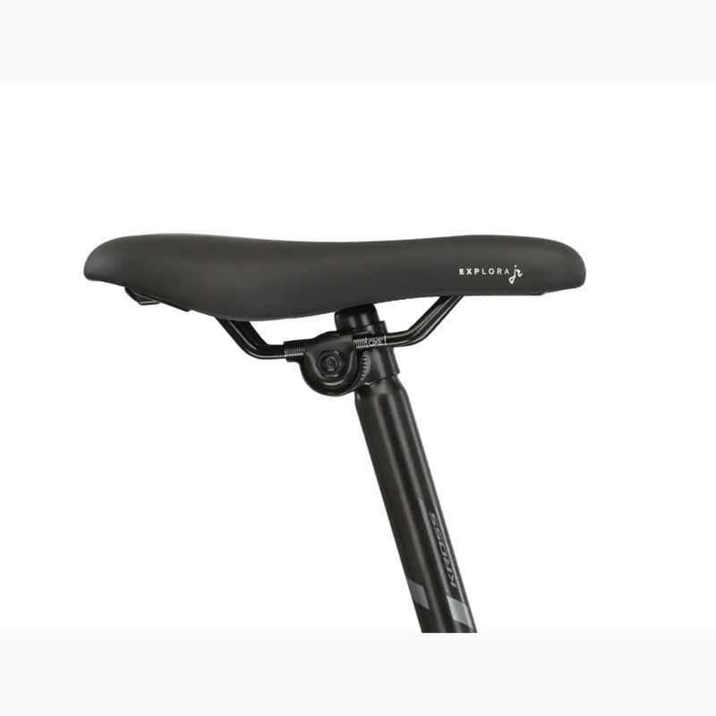 Gyermekkerékpár KROSS Dust Jr 1.0 grey/black/gloss 11